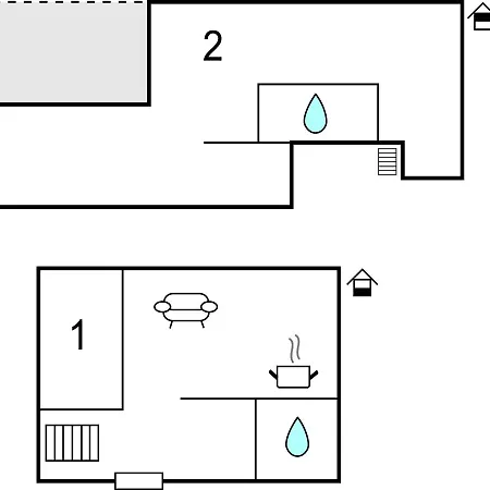 La Casa Sui Tetti 아파트 제노바